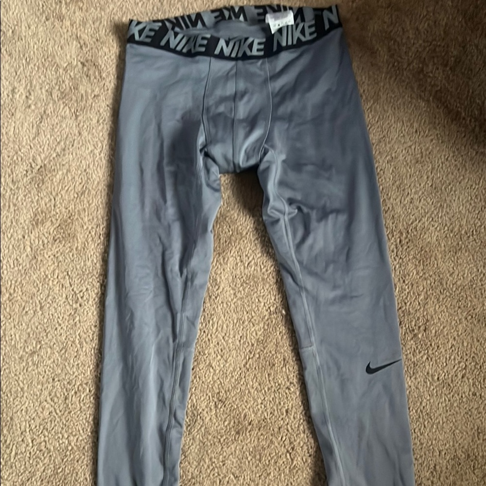 Nike Gray Compression tights